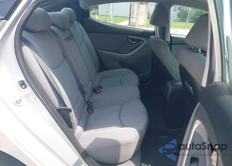 2012 Hyundai Elantra Gls/Limited из США, поврежденный, VIN KMHDH4AEXCU234117